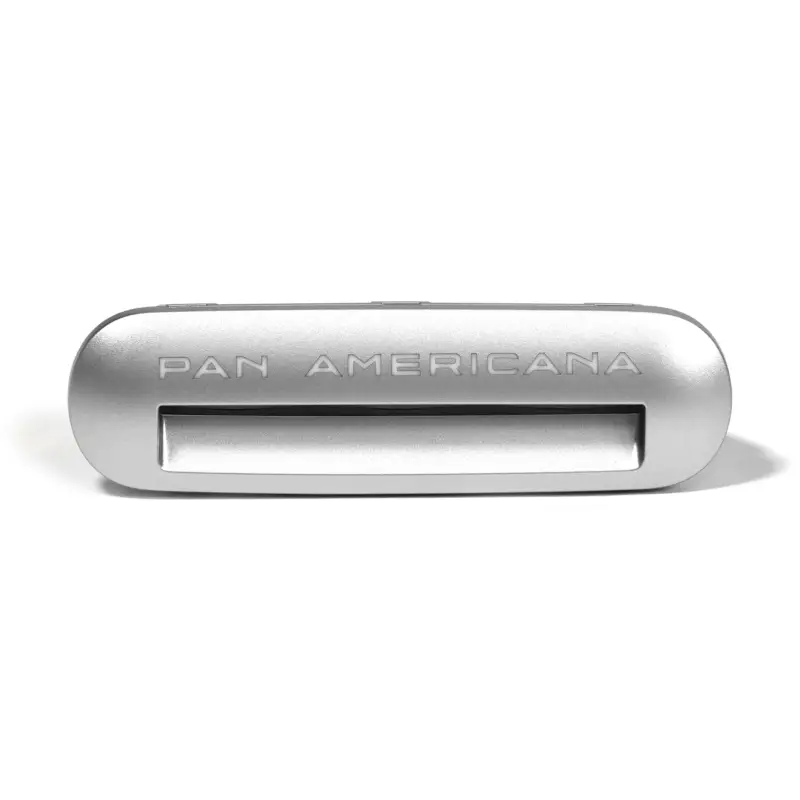 Wochenendangebot Original VW T6.1 Einstiegsleuchte PAN AMERICANA Schriftzug Beleuchtung silber-metallic