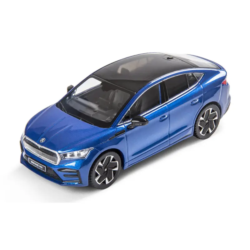 Original Skoda Enyaq Coupé RS 1:43 Modellauto blau Miniatur 5LE099300F5W Expressversand