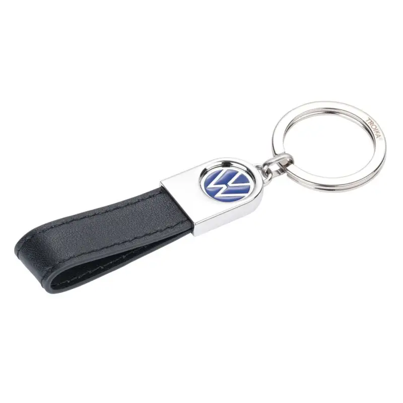 Schlüsselanhänger VW LEATHER Logo Schlüsselring Anhänger Keyring KR24-05 Direktkauf