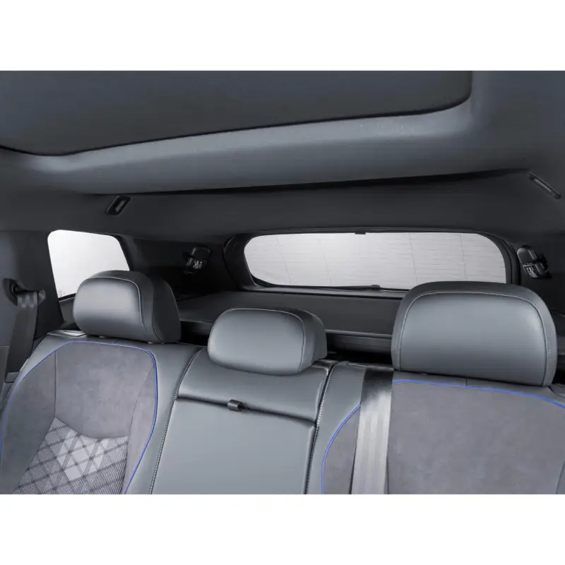 Zertifiziert Original VW Tayron Sonnenschutz Verdunklung Fensterscheiben Heckscheibe 3-teilig 57L064365