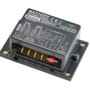 Heißes Angebot Batteriewächter Akkuwächter 12V - 24V DC 20A M148-24 Tiefentladeschutz Kemo