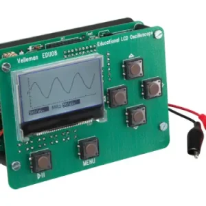 Zertifiziert Oszilloskop Lernpaket mit LCD Display EDU08 Velleman WHADDA WSEDU08