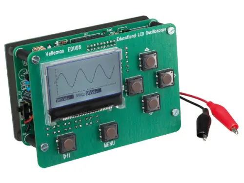 Zertifiziert Oszilloskop Lernpaket mit LCD Display EDU08 Velleman WHADDA WSEDU08