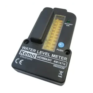 Füllstandsanzeige für Wassertanks Wasserstandssensor Batteriebetrieben M167N Kemo Direkt Vom Hersteller