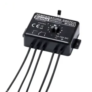 Begrenztes Angebot Thermoschalter Temperaturschalter Thermostat 12V= Temperatur Sensor M169 Kemo