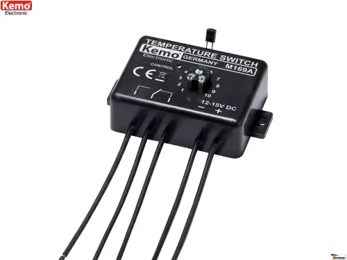 Begrenztes Angebot Thermoschalter Temperaturschalter Thermostat 12V= Temperatur Sensor M169 Kemo