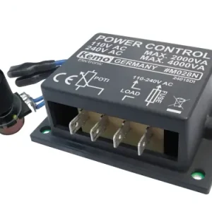 Leistungsregler Dimmer Lastregler 110V~ - 240V~ max 4000 Watt M028N Kemo Sofort Bestellen