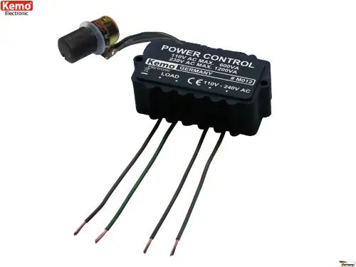 Motorenregler Lampenregler Dimmer 230V max 3A 600Watt M012 Kemo Billig