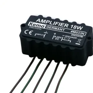 18Watt Universal Verstärkermodul 8V - 20V DC M033N Kemo Garantierte Lieferung
