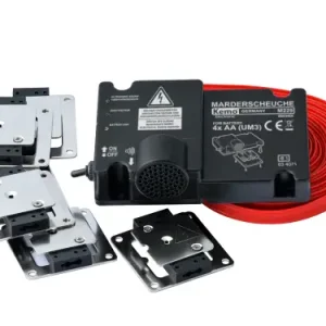 Marderabwehr KFZ Ultraschall und Hochspannung mit Plus-Minus- Kontaktplatten Kemo M229 Batteriebe... Neue Ware
