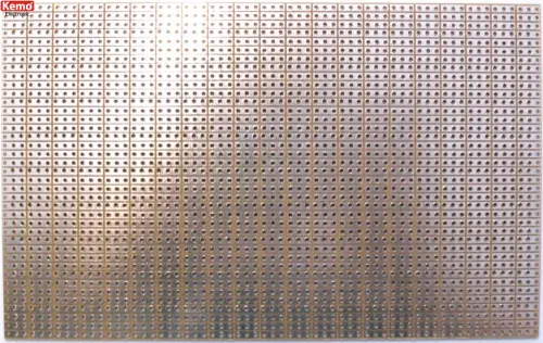 Experimentierplatine - 3er Streifenraster E013 Kemo Rabatt