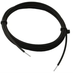Lichtwellenleiter Lichtleiterkabel schwarz isoliert ca 2m Kemo S109 Begrenztes Angebot