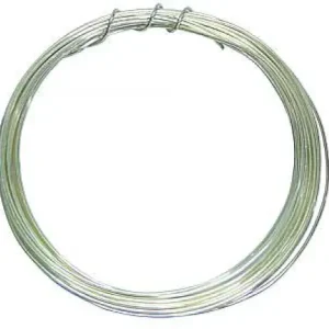 (4,48 EUR pro 1m) Kupferdraht versilber Durchmesser 1,5mm Länge 2m KS015 Kemo Preisknaller