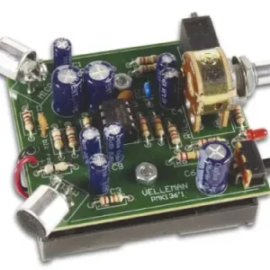 Rabatt Stereo Geräuschverstärker verstärkt Umgebungsgeräusche 50x MK136 Velleman Bausatz WHADDA WSAH136
