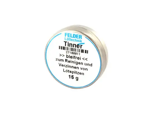 Sichere Zahlung (796,67 EUR pro 1kg) Felder TINNER Lötspitzenreiniger 15 g bleifrei