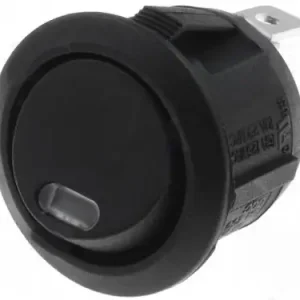 Wipp Schalter EIN / AUS inklusiv 12V DC LED Kontrolleuchte rot Markenprodukt
